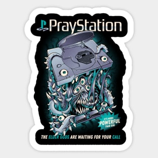 The PrayStation Sticker